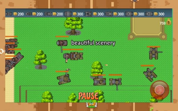 Battle of Tanks: Top-Down Tank Warfare