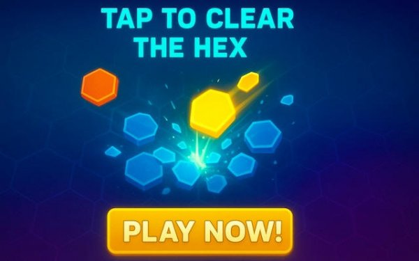 Hexa Rush - Hexagon Puzzle Game